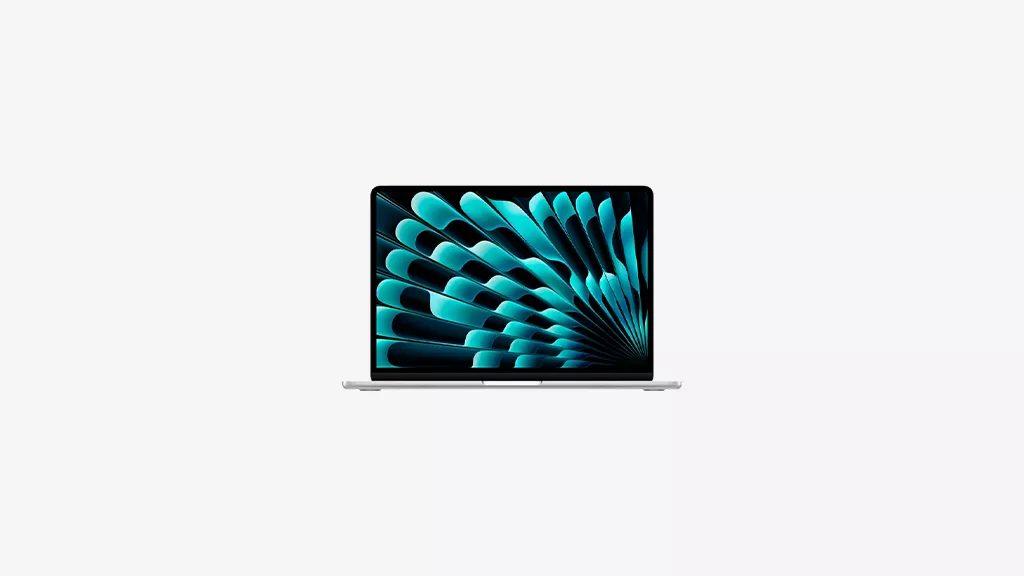 MacBook Air 15.3" M4 (10C CPU/10C GPU), 24 GB, 512 GB, Silver